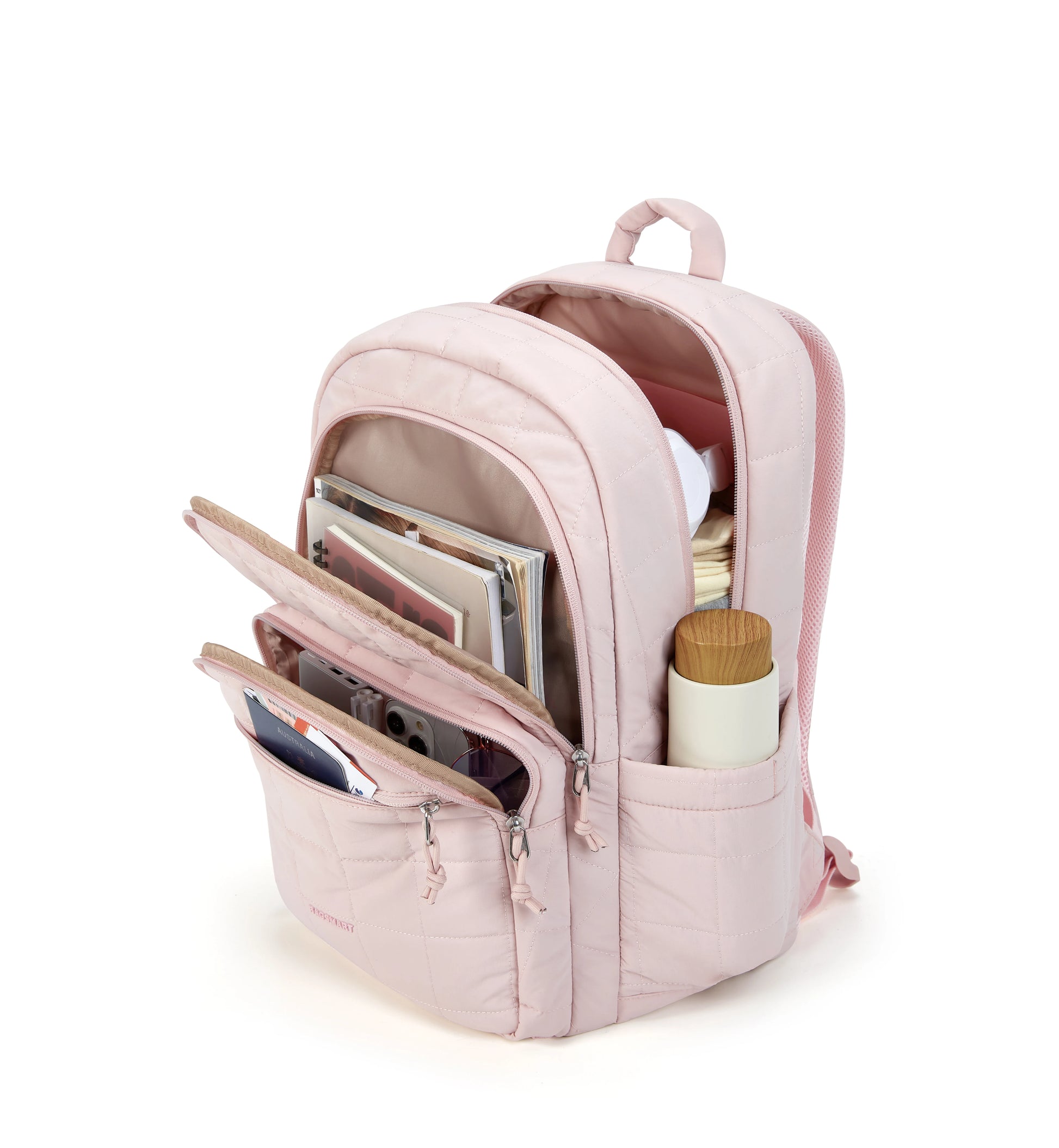 BAGSMART Women's Backpack School Bag for Girls Waterproof Large College Backpack Travel Backpacks Women Laptop Book bag-belleandkai.com