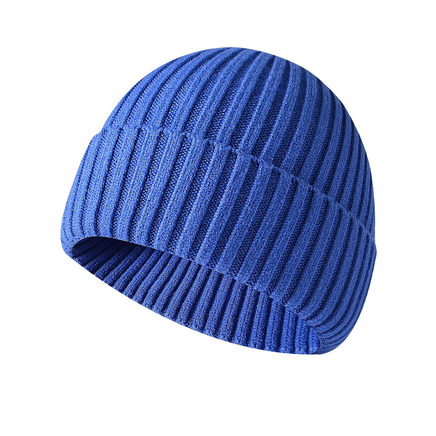 Winter Yarn Knitted Fabric Keep Warm Think Hat For Adult Unisex Skullies & Beanies-belleandkai.com