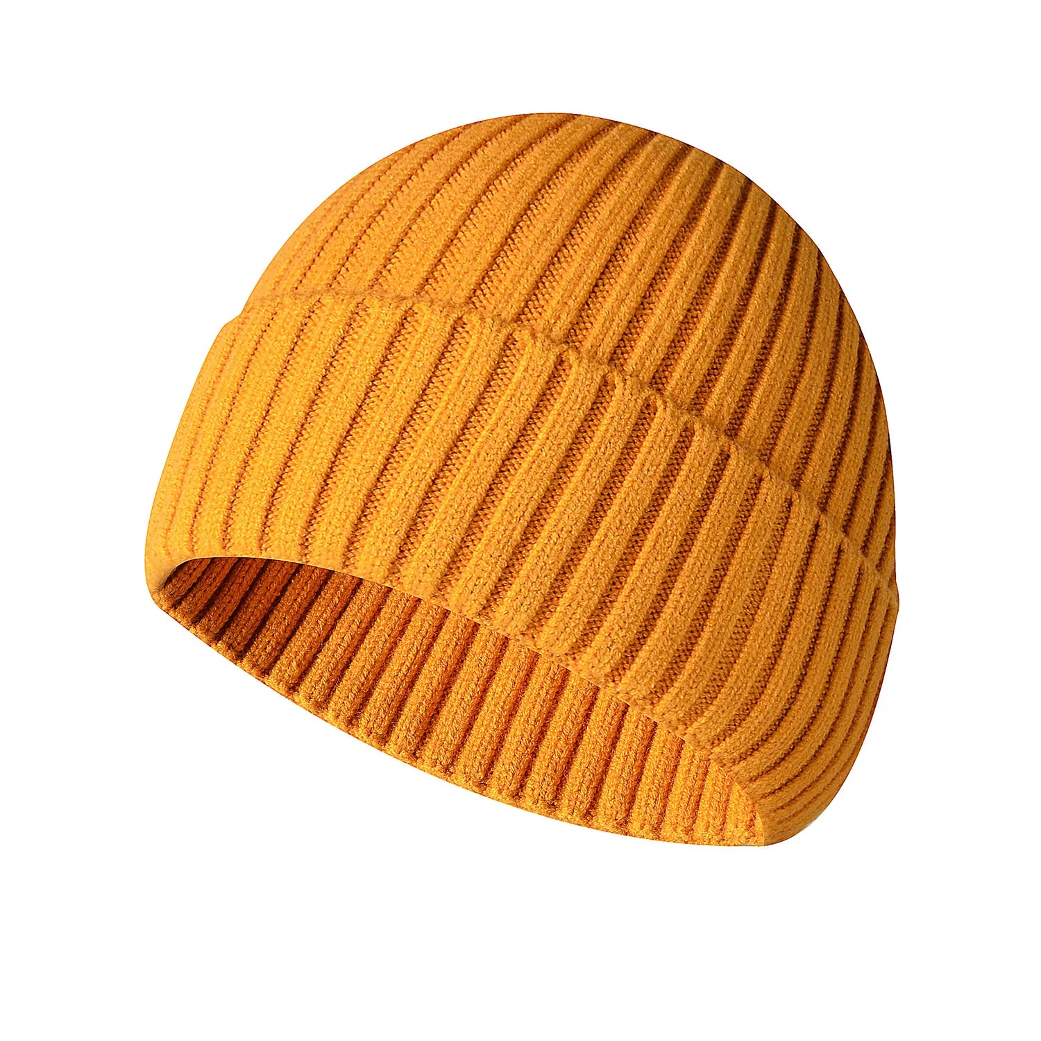 Winter Yarn Knitted Fabric Keep Warm Think Hat For Adult Unisex Skullies & Beanies-belleandkai.com