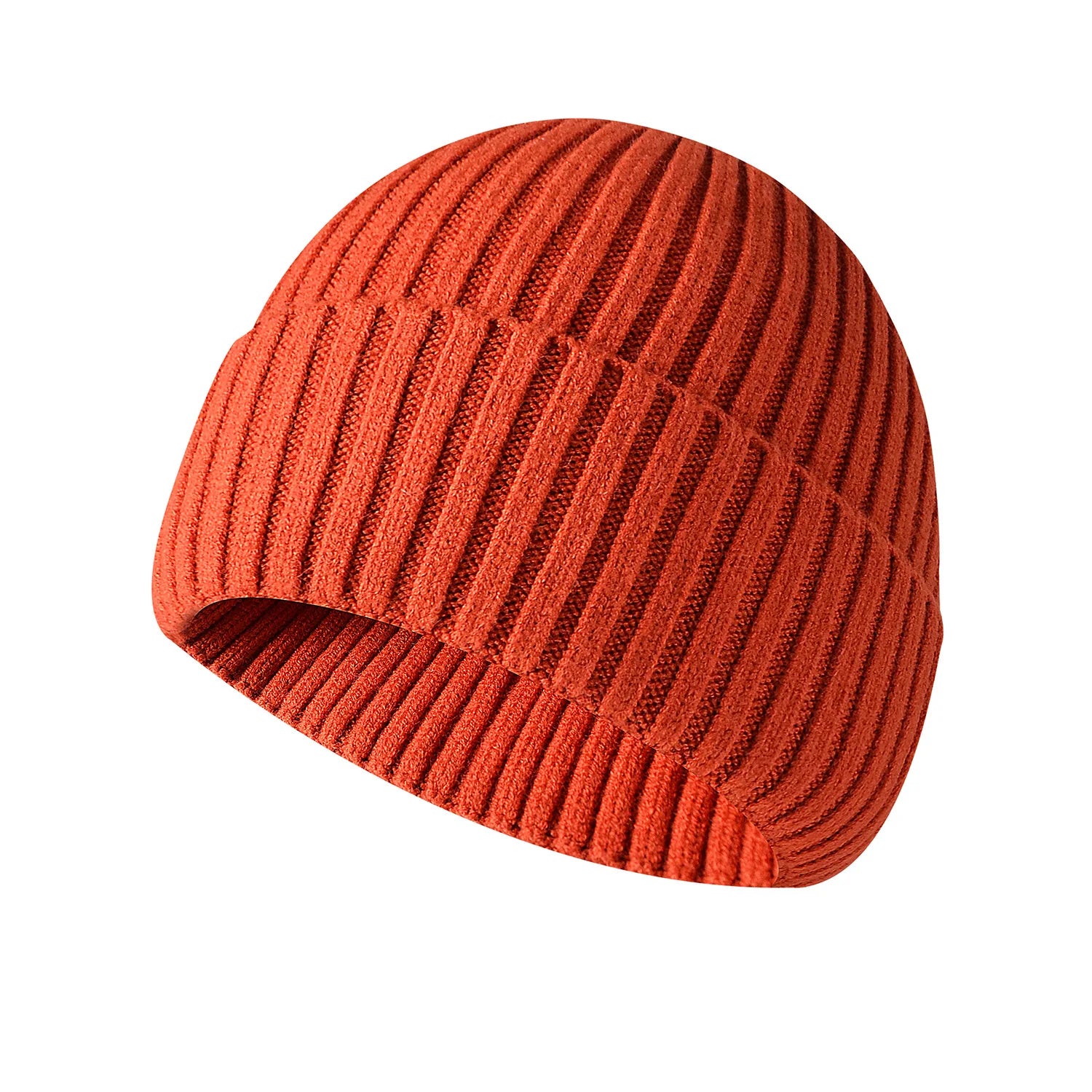Winter Yarn Knitted Fabric Keep Warm Think Hat For Adult Unisex Skullies & Beanies-belleandkai.com