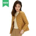 New Autumn Windbreaker 90% Duck Down Matte Fabric Lightweight Coat Ultra Light Women Warm Female Parka  Down Jackets Plus Coats-belleandkai.com