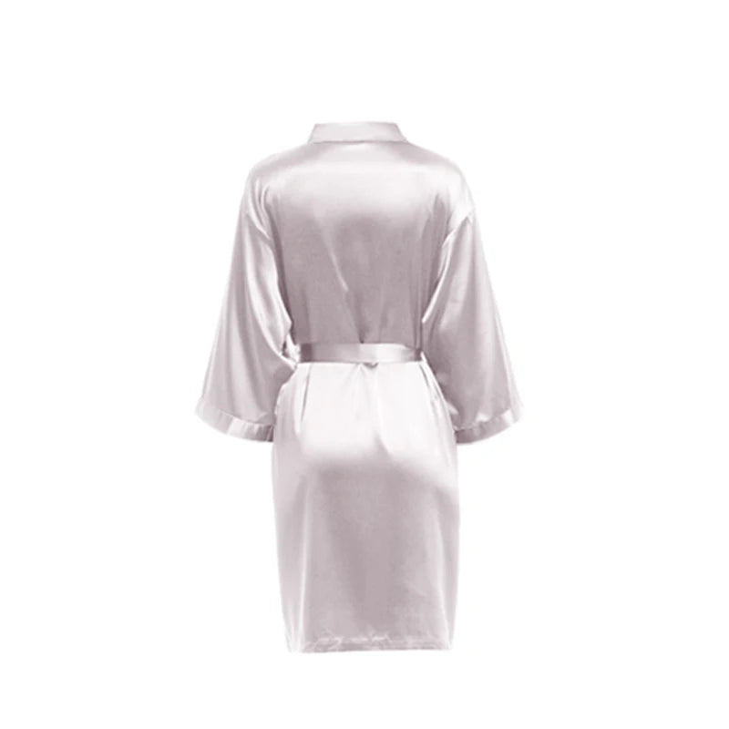 Women Matte Satin Plain colors thick satin Seepwear A9000D-belleandkai.com