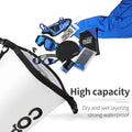 COPOZZ Swimming Bags Waterproof Bag Dry Bag PVC 15L Outdoor Sport Roll Top for Gym Travel Adjustable Personalized Storage Bags-belleandkai.com