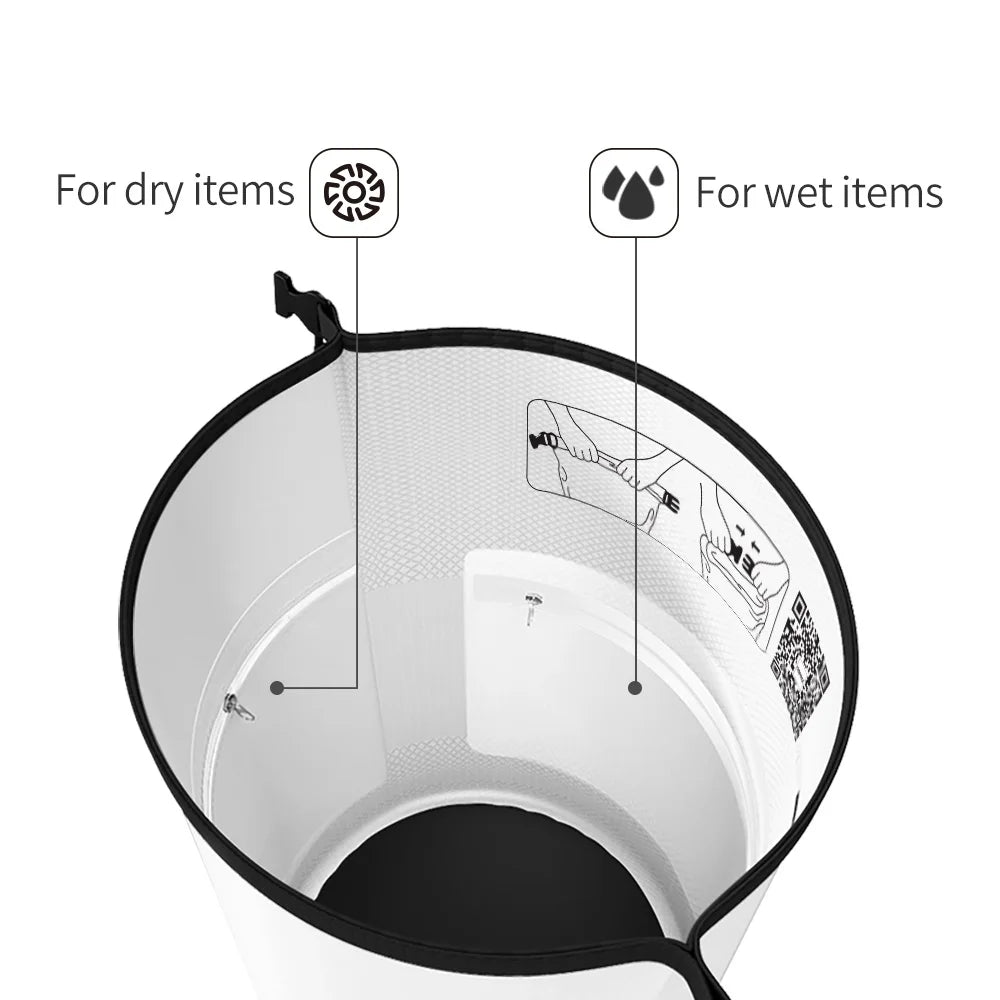 COPOZZ Swimming Bags Waterproof Bag Dry Bag PVC 15L Outdoor Sport Roll Top for Gym Travel Adjustable Personalized Storage Bags-belleandkai.com