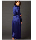 2019 New Sexy Lingerie Transparan Summer Sexy Women's Ladies Bride Robes Kimono Robe Satin Silk Lace Night Wear Gown Sleepwear-belleandkai.com