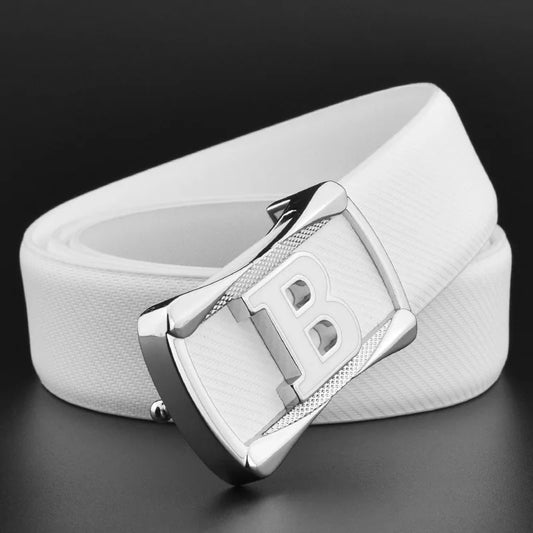 New Letter Belt Men's Leather Summer White Belt Men Fashion Belts for High Quality Ladies Luxury Designer-belleandkai.com