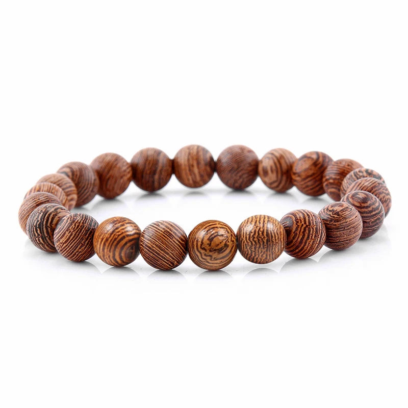 Men Energy Beaded Bracelet 8mm Natural Tiger Eye Stone Lava Rock Agates Stretch Bracelets Bangle Women Yoga Healing Jewelry Gift-belleandkai.com