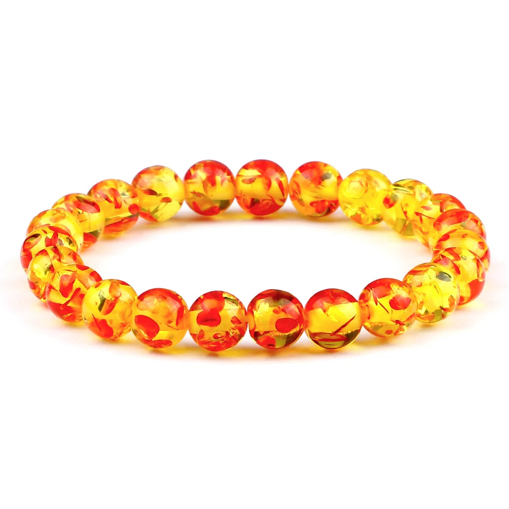 Men Energy Beaded Bracelet 8mm Natural Tiger Eye Stone Lava Rock Agates Stretch Bracelets Bangle Women Yoga Healing Jewelry Gift-belleandkai.com