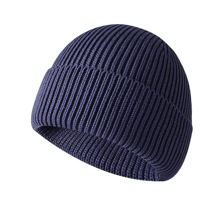 Winter Keep Warm knitted Fabric Hat For Adult Unisex Skullies & Beanies-belleandkai.com