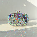 Alizekerr Glass Crystal Evening Bags Women 2025 Luxury Designer Gorgeous Sparkling Rhinestone Clutch Purses Bridal Wedding Party-belleandkai.com