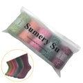 5 Pairs/Lot Wool Socks Women Winter Japanese Harajuku  Bohemian Cashmere Warm Colorful Socks Ladies Girl Christmas Gift 5 Styles-belleandkai.com
