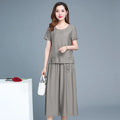 Large Size Pant Sets for Women 2 Pieces Clothes Promotion Casual Elegant Cheap New Chic Luxury Classy Wide Leg Trousers Woman-belleandkai.com