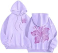 Fashionable Sporty Hoodie Casual Shoulder-Length Sleeve Printed Comfortable Polyester Women's Sweatshirt Trendy Streetwear-belleandkai.com