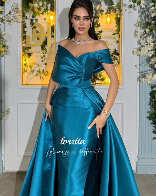 Lorrtta Grace Womens Dresses for Special Occasions Evening Dress Satin Fishtail Cut Luxury Dresses Women 2025 Robe Customized-belleandkai.com