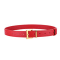 New Luxury Double Genuine Leather Belt for Women Jeans Casual Dress Square Alloy Buckle Ladies Trendy Belts Fashion Waistband-belleandkai.com