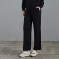 BC818 100% cashmere women's trousers high quality luxury brand women's clothing-belleandkai.com