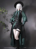 Streetwear Vintage Dragon Design Long Shirt Dresses Grunge Y2k Aesthetic Vestidos Gothic Harajuku Women Men Cosplay Grunge Dress-belleandkai.com