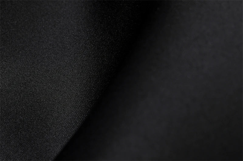 RARF Women's stand-up collar pressure glue zipper Black splicing space cotton jacket jacket for women-belleandkai.com