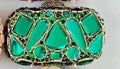 WHTUOHENLarge Silver Stones Wedding Dress Purses Women Bridal Crystal Handbags Rhinestone Party Prom Evening Clutches Minaudiere-belleandkai.com