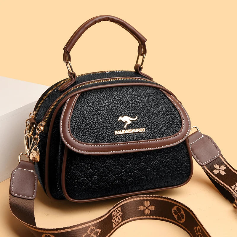 2024 new online celebrity Korean version of portable diagonal women's bag women fashion shoulder small round bag bags-belleandkai.com