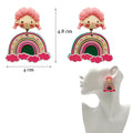 Top Sale Fashion Colourful Dangle Earrings for Women Accessories Stud Earring Y2K Pendientes New In Resin Earings-belleandkai.com