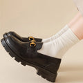 1/5 Pairs Cotton Socks Women Seamless Soft Crew Socks Medium Tube Long Loose Casual Solid Color Anti-Pilling Breathable-belleandkai.com