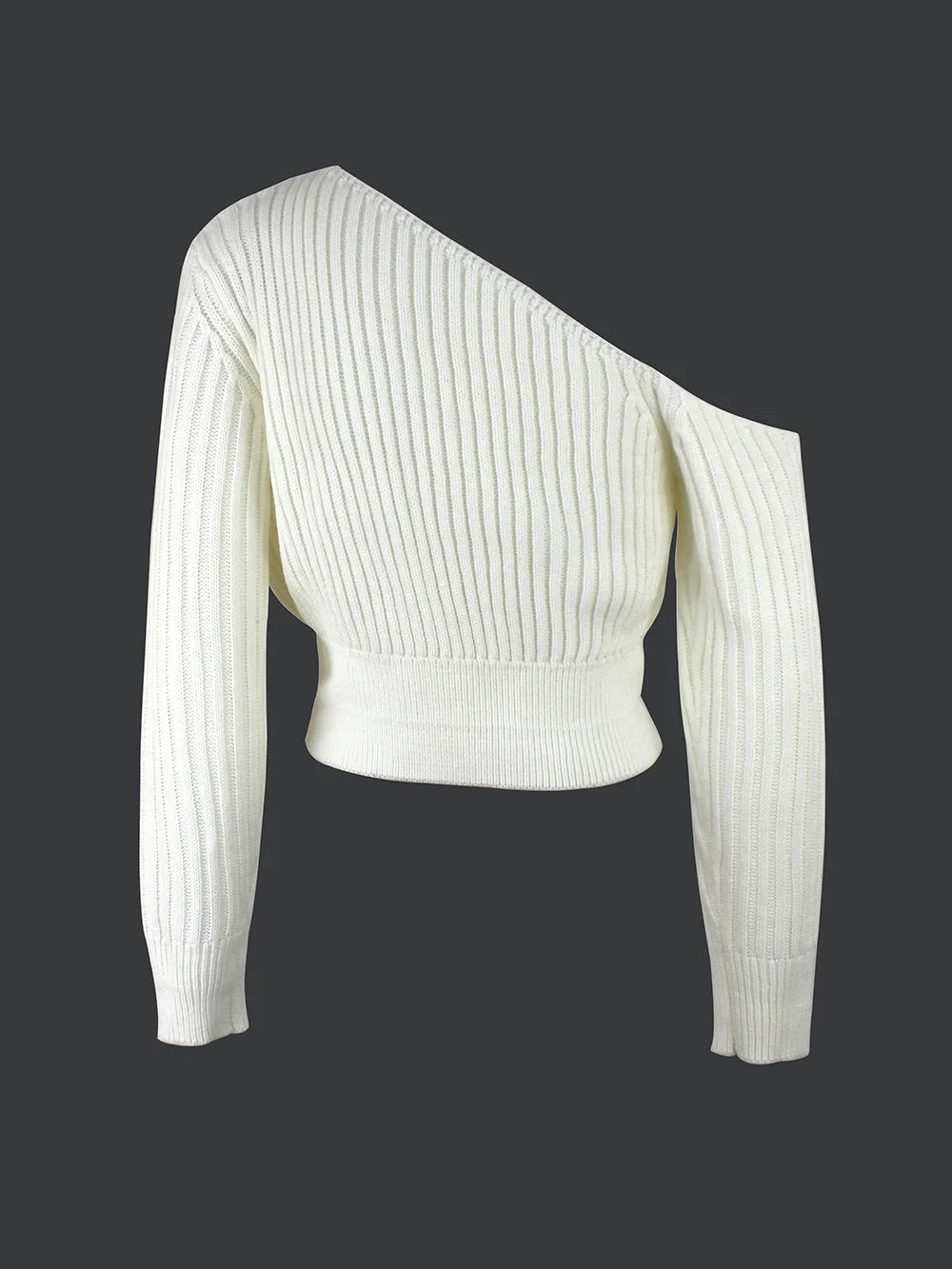 Women's long-sleeved off-the-shoulder sexy casual sweater spring, autumn and winter-belleandkai.com