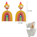 Top Sale Fashion Colourful Dangle Earrings for Women Accessories Stud Earring Y2K Pendientes New In Resin Earings-belleandkai.com