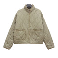 BSK&TRAF2025 Autumn New Collection Women's Simple Series Multi color Selection Stand up Collar Quilted Warm Cotton Jacket Coat-belleandkai.com