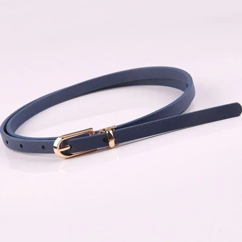 Stretch  Belt Women Fashion Waist Belt Thin Buckle Waistband for Fashion Ladies Belt Dress Apparel Accessories New Style 2023-belleandkai.com