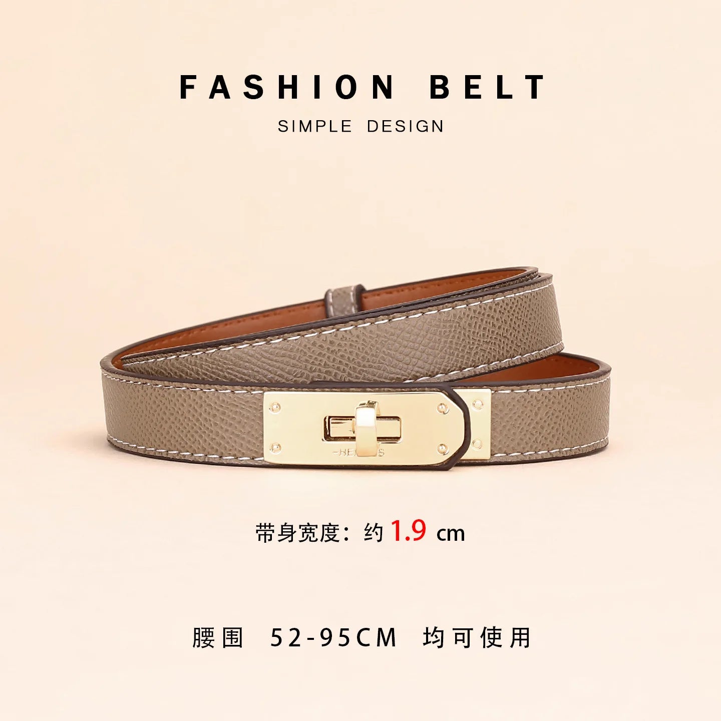 Adjustable Plutonium Leather Ladies Dress Accessories Slim Belts Thin Women Belt Belts Alloy Buckle Fashion Female Waist-belleandkai.com