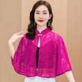 Cloak Summer Capes Ponchos Coats Fashion Clothes Women Clothing Tops Streetwear Party Vintage Casual Elegant Outerwear-belleandkai.com