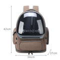 Transparent Pet Cat Carrier Bag Outdoor Travel Backpack for Cats Small Dogs Breathable Cat Carrying Bag Pet Supplies-belleandkai.com
