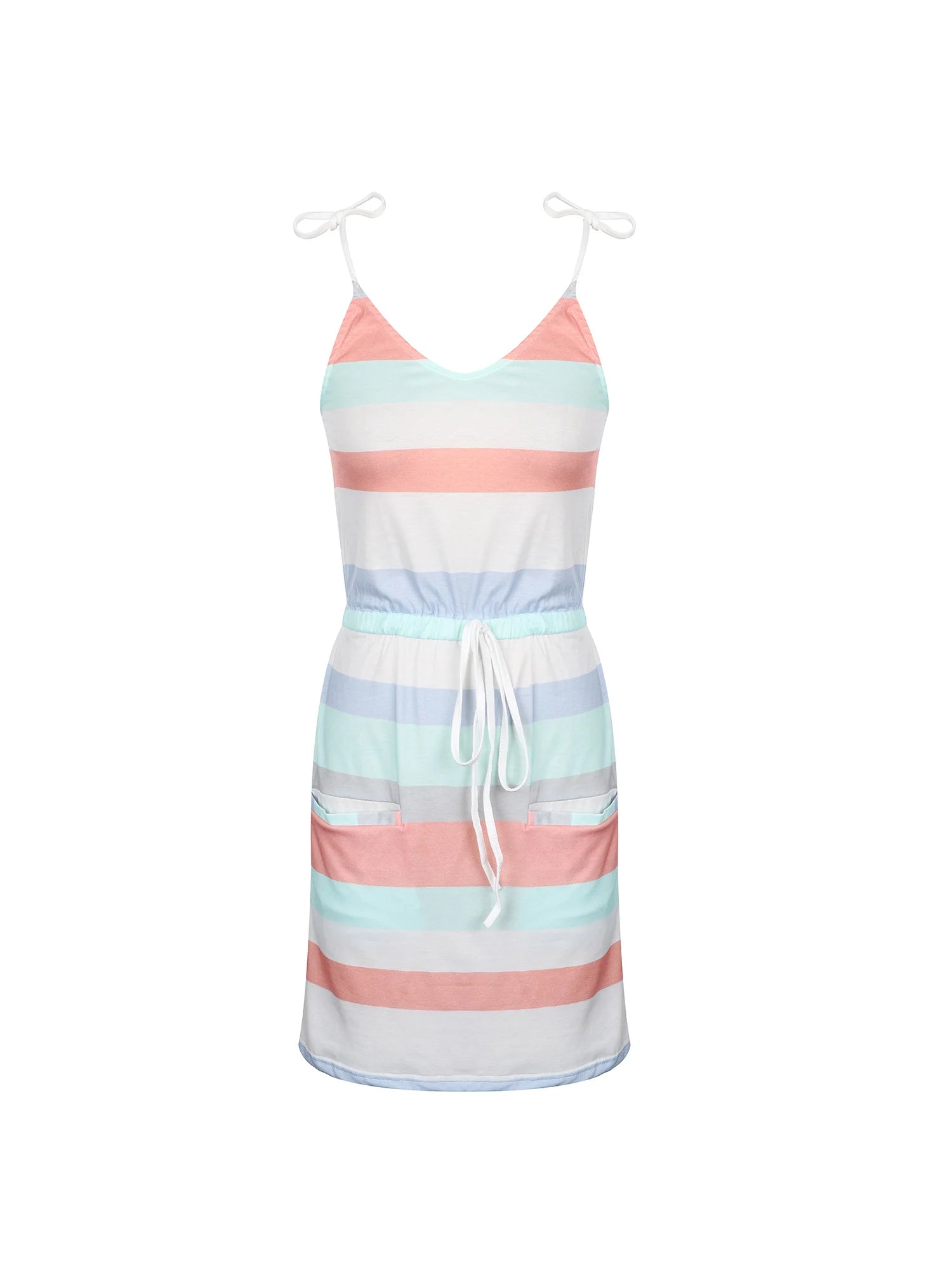 Sleeveless Dress for Women Clothing 2024 Summer Vacation Pullover Beach Sundress Female Korean Fashion Slim Sexy Short Dresse M-belleandkai.com