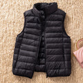 12 Colors 90% White Duck Down Women Sleeveless Jackets 2023 New Arrivals Female Ultra Lightweight Packable Vest Women Coats-belleandkai.com
