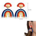 Top Sale Fashion Colourful Dangle Earrings for Women Accessories Stud Earring Y2K Pendientes New In Resin Earings-belleandkai.com