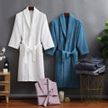 100% Cotton Terry Towel Bathrobe Robe Man And Women Kimono Dressing Gown Sleepwear Water Uptake Hotel Swimming Robe-belleandkai.com