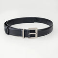 New Luxury Double Genuine Leather Belt for Women Jeans Casual Dress Square Alloy Buckle Ladies Trendy Belts Fashion Waistband-belleandkai.com