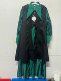 Streetwear Vintage Dragon Design Long Shirt Dresses Grunge Y2k Aesthetic Vestidos Gothic Harajuku Women Men Cosplay Grunge Dress-belleandkai.com