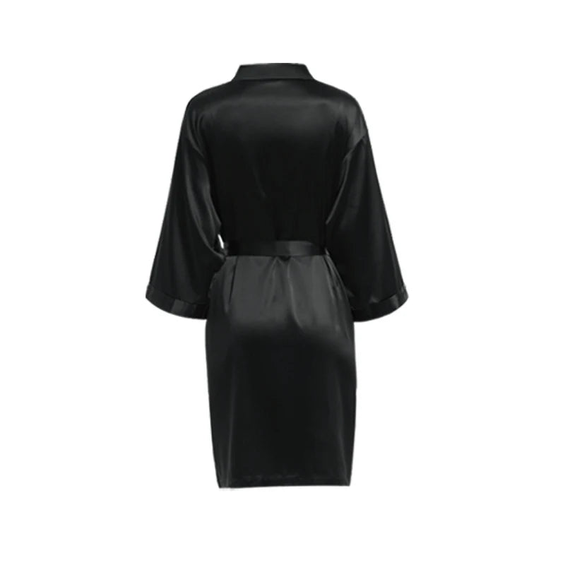 Women Matte Satin Plain colors thick satin Seepwear A9000D-belleandkai.com