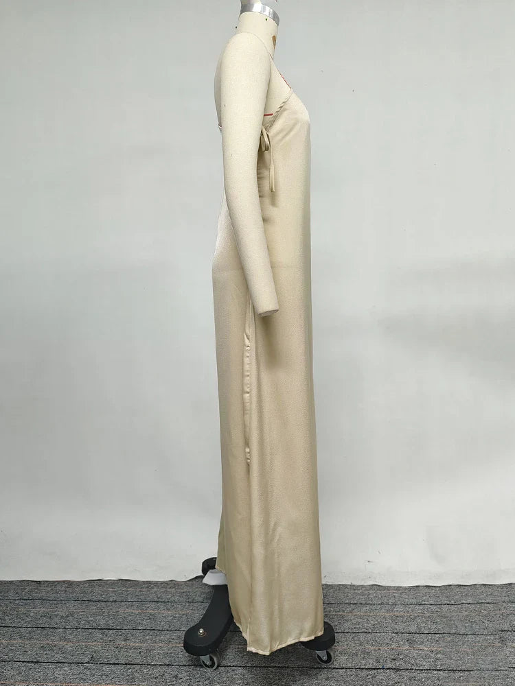 Elegant Batwing Sleeves Solid Color Split-Joint-belleandkai.com