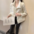 Autumn Winter Down Jacket For Women 2024 Solid Stand Collar Plaid Ultralight White Duck Down Coat Keep Warm Puffer Jacket Female-belleandkai.com