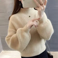 Trend Long Sleeve Korean Style Ladies Pullovers Cheap Top Fall Fashion 2024 Sale All Offers Autumn Elegant Women's Knit Sweater-belleandkai.com