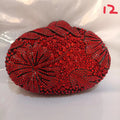 Blue/Yellow/White Multicolored Diamond Crystal Clutch Rhinestone Women Clutches High Quality Phone Wallet Best  Party Purse Bag-belleandkai.com