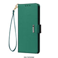 Magnetic buckle Leather Case for OPPO Realme C63 Wallet RFID BLOCKING Flip Cover Women Girls Simple Capa Fundas Coque-belleandkai.com