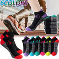 6-96 Pairs Unisex Color-Coordinated Quick-Dry & Sweat-Absorbent Running/Casual Sports Socks Low-Top Breathable 36-42-belleandkai.com