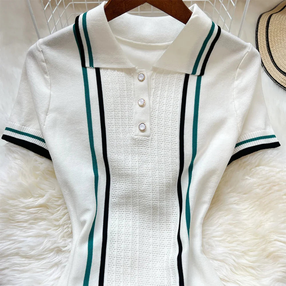 YuooMuoo Brand Fashion Women Knitted Mini Dress Ins Hot Sexy Package Hips Ruffled Party Dress Streetwear Lady Outfits Vestidos-belleandkai.com