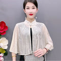 Cloak Summer Capes Ponchos Coats Fashion Clothes Women Clothing Tops Streetwear Party Vintage Casual Elegant Outerwear-belleandkai.com