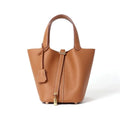 [2025 New Release] High - End Genuine Leather Tote Bags - Ideal For Moms, Brides & All Women! Basket - Style Luxury Handbags-belleandkai.com