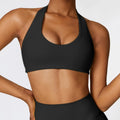 Women Sports Underwear Top Push Up Fitness Halter Yoga Bra Workout Bra Sport Tops For Women Breathable Running Vest Gym Wear-belleandkai.com
